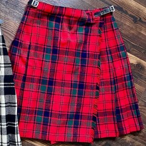 Authentic wool Scottish kilt/skirt